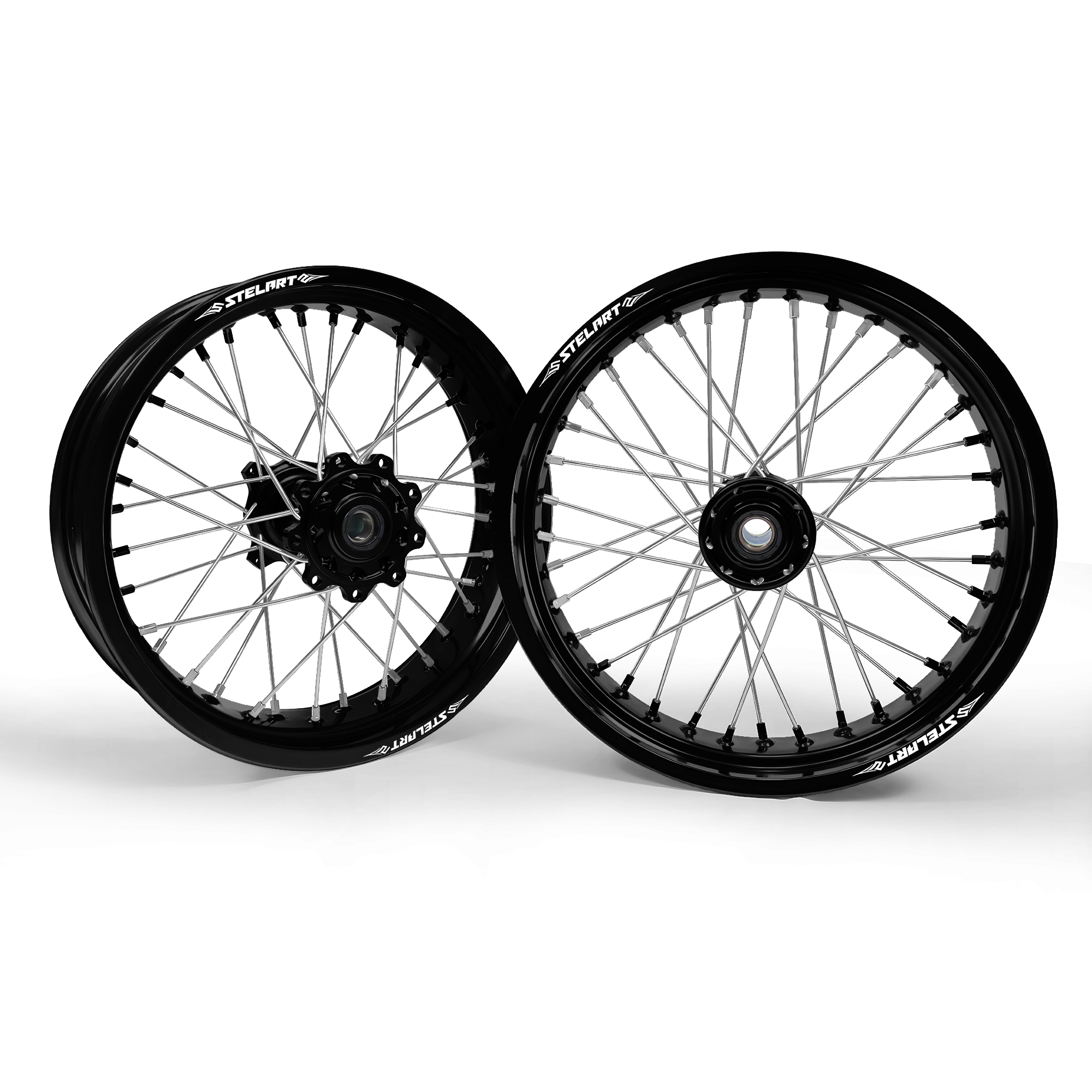 Jantes SUPERMOTARD 100% Personnalisé STELART COULEUR UNI